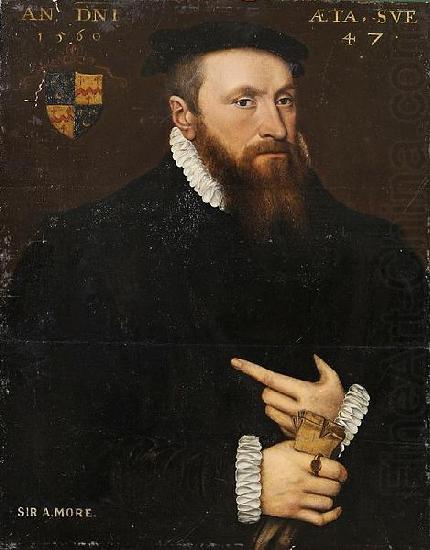 Anthonis Mor Portrait of a Gentleman china oil painting image